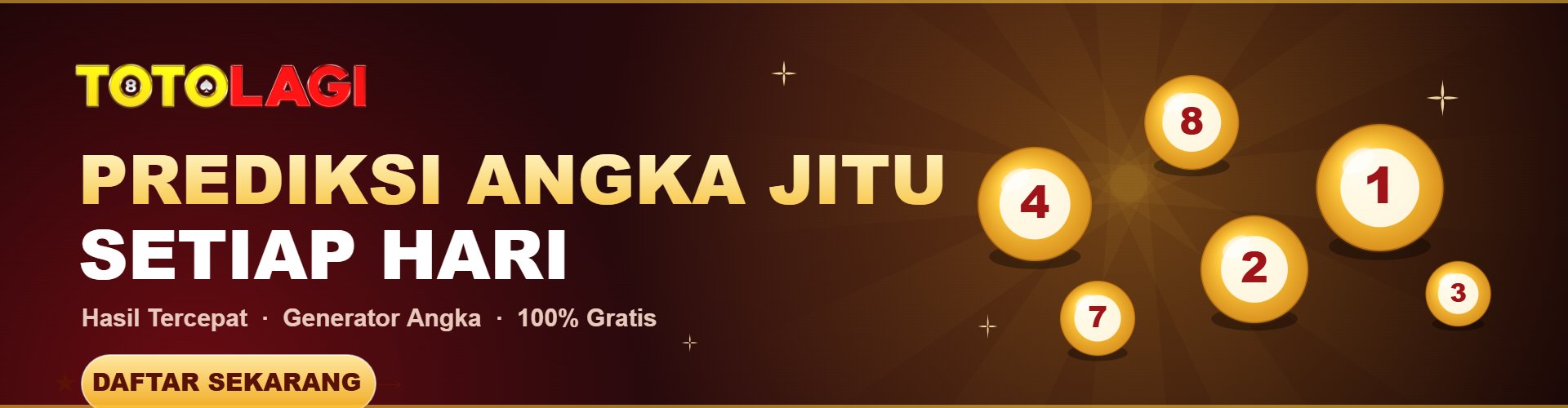 TotoLagi - Prediksi Angka Jitu Setiap Hari. Daftar Sekarang!